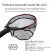 Aluminum Alloy & Soft Rubber Mesh Kayak Fishing Net -