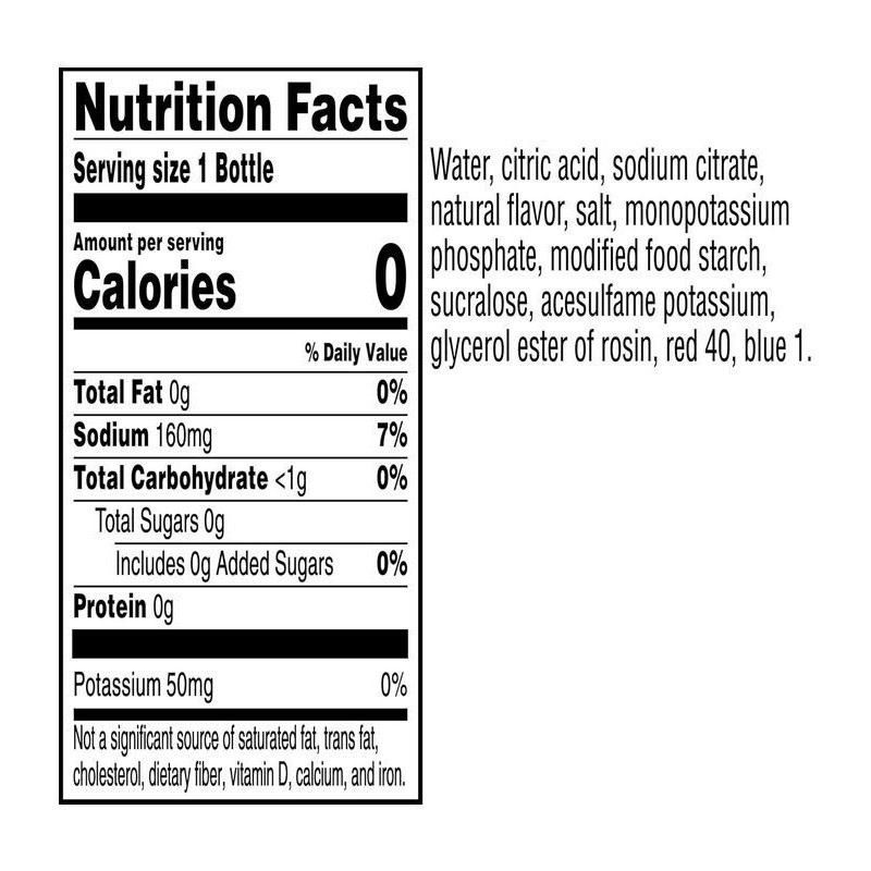Gatorade Thirst Quencher Zero Sugar Sports Drink, Grape, 12oz Bottles,