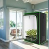 MELONFARM 4x4 Grow Tent, 48"x48"x80'' High Reflective 600D Diamond Mylar