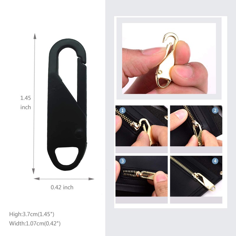 Luggage Zipper Pull Replacement for Backpack: YZSFIRM 10 Pcs Zipper