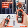 PowerBear Digital Clamp Meter Multimeter 6000 Counts for AC/DC Current