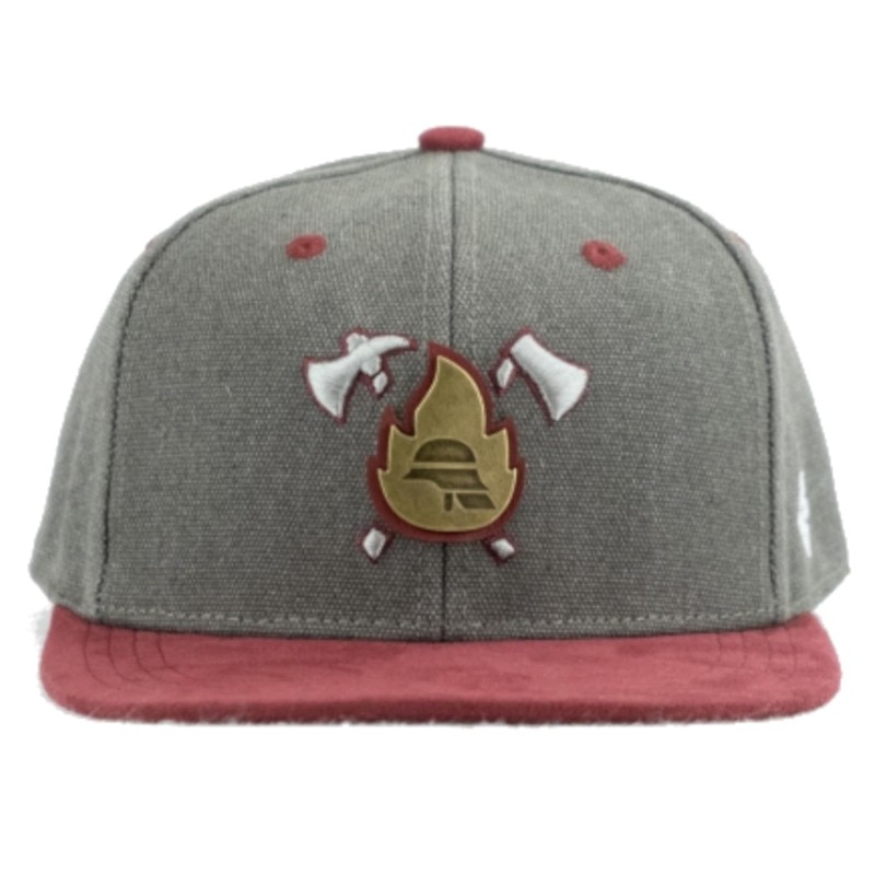 Bavarian Caps BC Cap Fire Brigade Snap Dark Grey