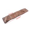 LANDUM Pram Handle PU Leather Pushchair Armrest Protective Cover Brown