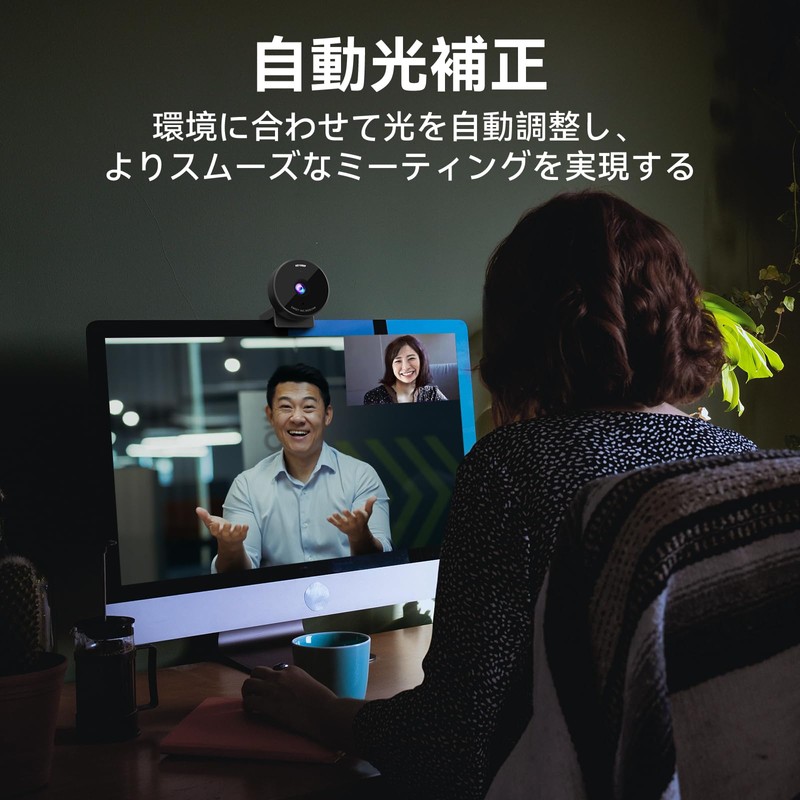 Web Camera EMEET C950 Webcam, Ideal for Individual Meetings, HD1080P,