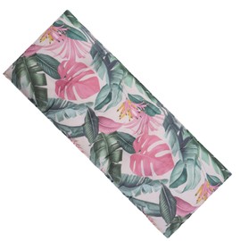 OHS 2 Seater Bench Seat Pad Tropical Print Garden Bench Cushion, Super Soft Waterproof Outdoor Bench Cushion For Patio Furniture or Dining, Green-110x40cm