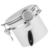 Coffee Canister 1.2L Stainless Steel Versatile Airtight Food Storage Container