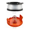 JINHENB 6 Pieces Strimmer Spool Line for Black and Decker,