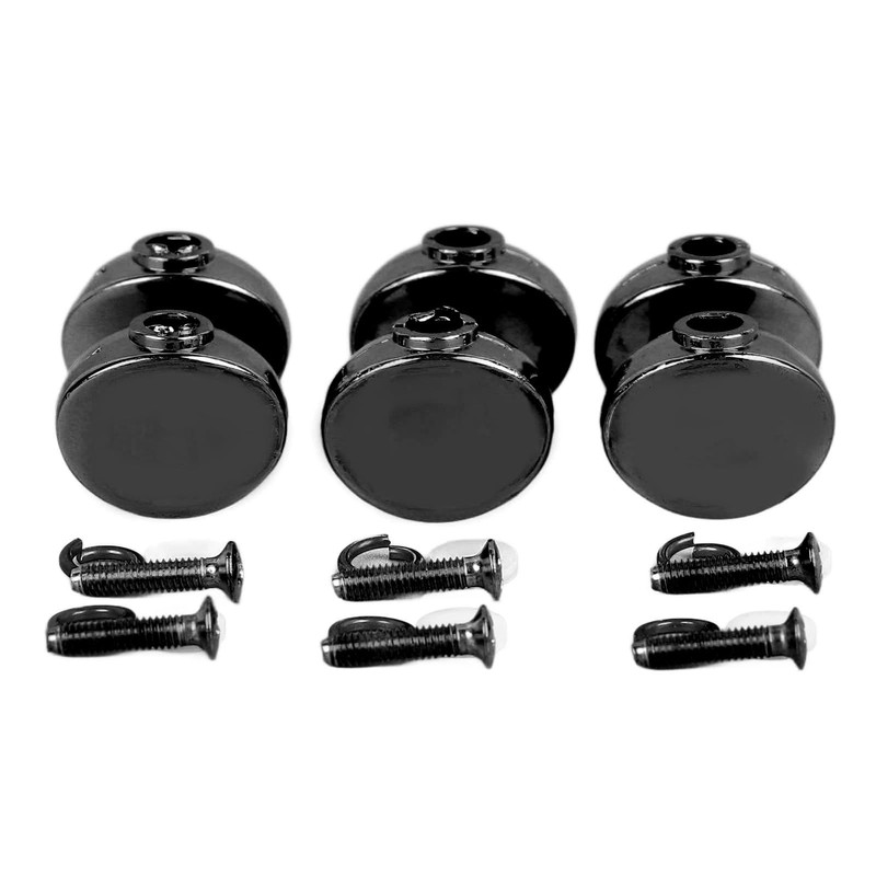 6 Pieces Guitar Tuning Peg Knobs Metal Mechanics Knobs Replacement