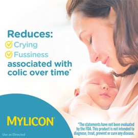 Infants' Mylicon Daily Probiotic Drops, for Colic and Fussiness, 8mL, 21 Daily Doses