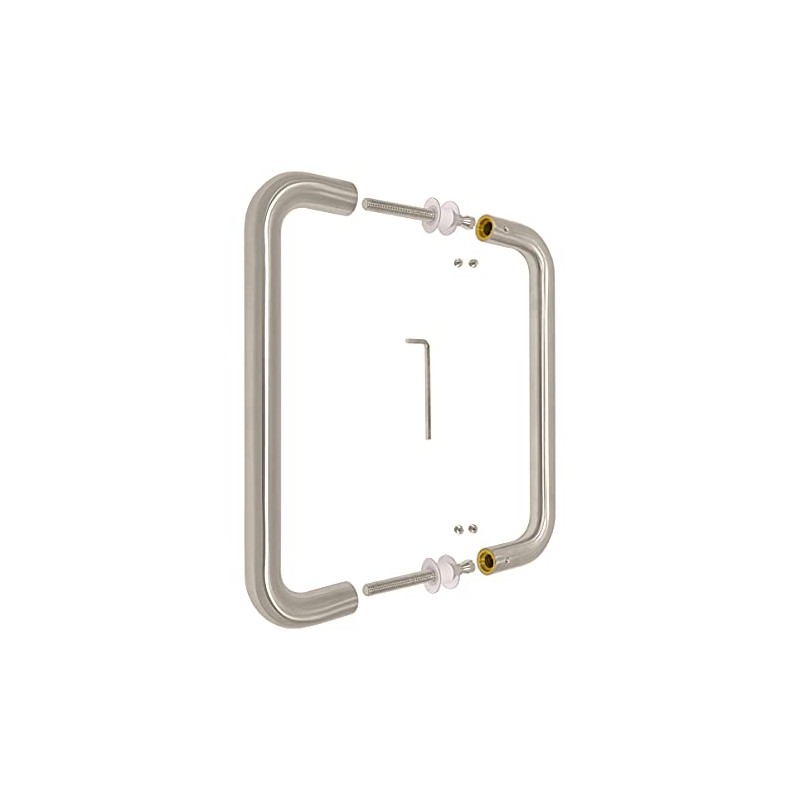 ZEROplus Satin Stainless Steel Pull Handle, 19mm Diameter x 225mm