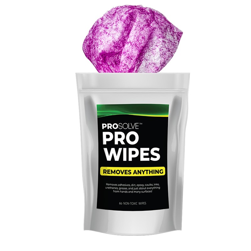 Prosolve Industrial waterless hand Wipes Single Canister (60 count)