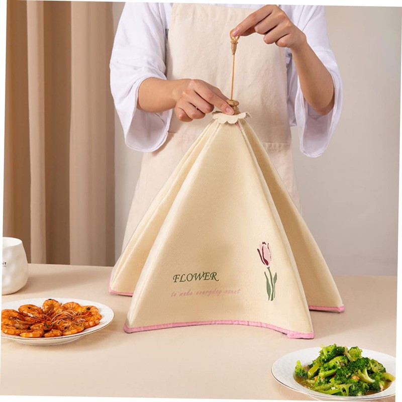 Gatuida Portable Thermal Food Covers Reusable Collapsible Kitchen Protector for