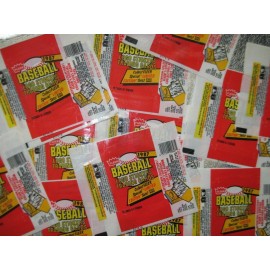 3 SCARCE 1987 FLEER RED WAX WRAPPERS Error/Variatio