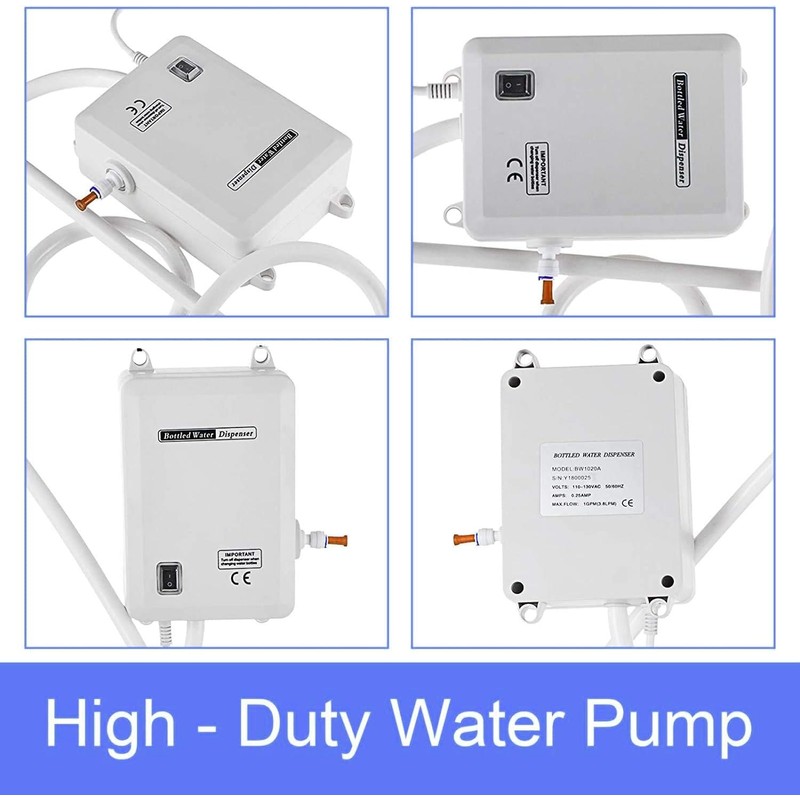 Yeehemes 1/3 / 5 Gallon Drinking Water Dispenser 1GPM 110V