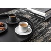 Villeroy & Boch Manufacture Rock 1042391290 Coffee Cup with Saucer