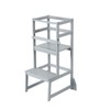 Zytty Toddler Step Stool Toddler Kitchen Stool, Adjustable-Height Toddler Tower