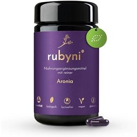 Aronia (90 Capsules) • 100% Organic Aronia Berry Extract • 400mg Aronia of which 44mg Polyphenols + 20mg Anthocyanins per Capsule • Black Chokeberry Extract • Organic & Vegan • No Additives