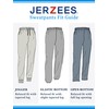 Jerzees mens Fleece Sweatpants, Elastic Bottom - Black, X-Large US