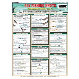 Fly Fishing Knots #5 (Freshwater Series #1) - Waterproof Guide to 18 Essential Fly Knots | Portable & Built to Last | Double-Sided Easy to Read Diagrams | Fishermen's Fly Fishing Knot Tying #5