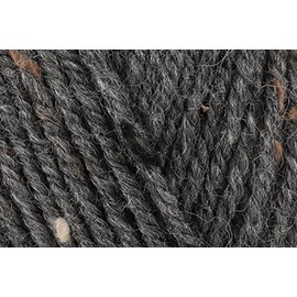 King Cole Fashion Aran Crochet Yarn, Wool Acrylic Blend Knitting Wool for Jumpers, Hats, Headwear, Cardigans, Sweaters - 400g Ball - Flint 3505 - Single (1 Ball)