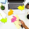 Molain Cute Rabbit Sticky Notes with Paper Clips, 7 Pack