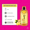 Shampoo De Jengibre Anti Caspa Caída Cabello Fríz Hidratante
