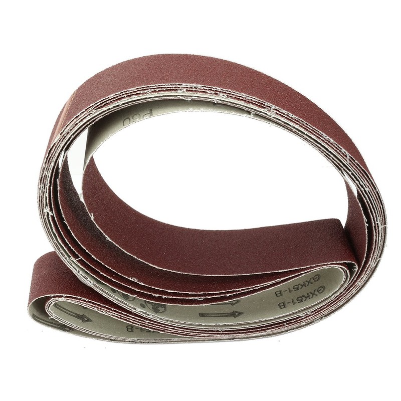 Sourcingmap 2-Inch x 72-Inch Aluminum Oxide Sanding Belt 60 Grits
