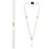 White Mental Health Matters Mental Health Awareness Lanyard Badge Holder