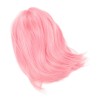 Unbranded Short Pink Bob Wig Headgear Fluffy Short Straight Bob