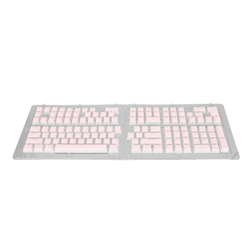 Keyboard Keycaps 129 Keys Pudding Transparent OEM Height PBT Two