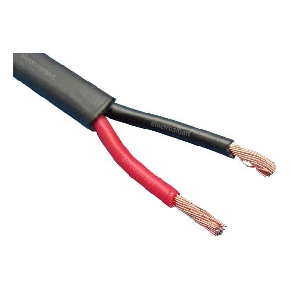 electrosmart 2 Core Twin Red/Black Copper Automotive Auto Boat Cable