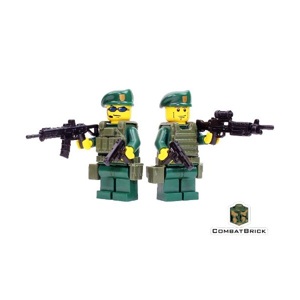 CombatBrick Green Berets 2 Men Patrol Pack - Custom Army