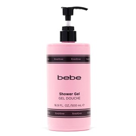 bebe Silver Gel de ducha – Gel corporal hidratante para mujeres con mango, nardo y peonía amarilla – Hidrata y suaviza la piel – 500 ml
