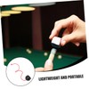 Mipcase 2pcs Snooker Cue Chalk Holder Rubber Non Slip Billiards