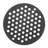 SUMTree Round Cast Iron Cooking Grate, Round Hole Grate, Black,