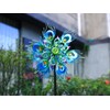 Roaming Light Peacock Wind Spinner, 48Inch Double Wind Sculpture, Wind