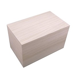 Paulownia Box, Total Paulownia Box for Gifts, S-H2 Size (Ideal for Storing Japanese Products)
