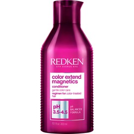 Redken Color Extend Magnetics Conditioner | For Color Treated Hair | Protects Color & Adds Shine | With Amino Acid | Sulfate-Free | 8.5 Fl Oz, 10.1 fl. oz