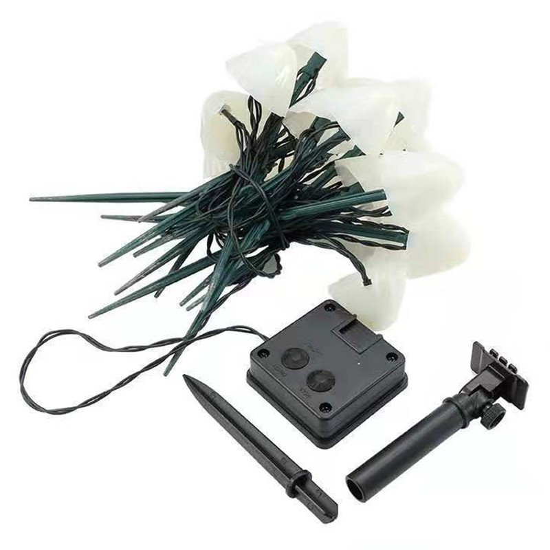 Mini Mushroom Solar Lights 8 Modes LED Waterproof String Pathway