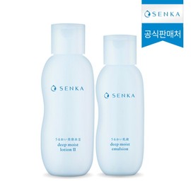 Senka 센카 딥 모이스트 로션 II 200ml + 에멀전 150ml Senka Deep Moist Lotion II 200ml + Emulsion 150ml