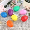 Norhogo 10 Pcs Plastic Egg Shakers Egg Shakers Egg Maracas