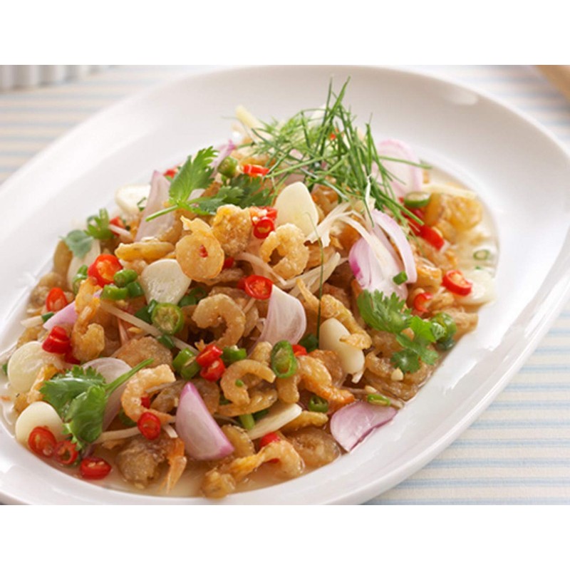 Dried Shrimps with Salt for Asian Cuisine Fresh Seafood Flavor