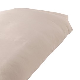 MUJI 12892533 Natural Fiber Lyocell Duvet Cover, Beige, Single Size, 59.1 x 82.7 inches (150 x 210 cm)