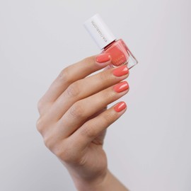 Vegan Nail Polish, 14 Free Nail Polish, 100% Vegan, Low Harmful & Natural, Base, Nude, Glitter, Made in Germany, Premium Quality, 5 ml