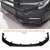 Unbranded For 2020-2024 Toyota Corolla Sedan SE XSE Gloss Black