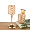 Feyarl Crystal Beads Makeup Brush Holder Pen Pencil Holder Storage