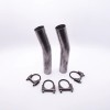Truck Exhaust Kits Oval Muffler Delete Fits Dodge Challenger Charger