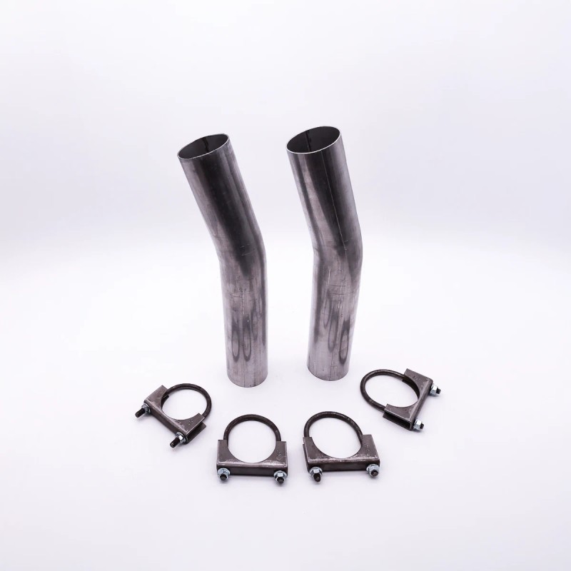 Truck Exhaust Kits Oval Muffler Delete Fits Dodge Challenger Charger