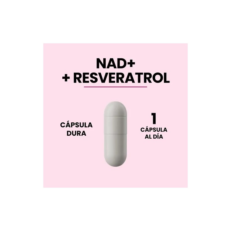 Belacaps Nad+ Con Vitamina E Y Resveratrol 60 Cápsulas Sin