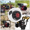 Recoil Starter Pull Start Assembly with Black Pull Cord for